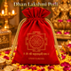 Kuber Dhan Lakshmi Potli with 999 Pure Silver Lakshmi Ganesh Coin