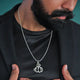 92.5 Men's silver pendant