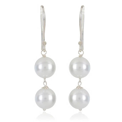 92.5 Silver Earring with pearl