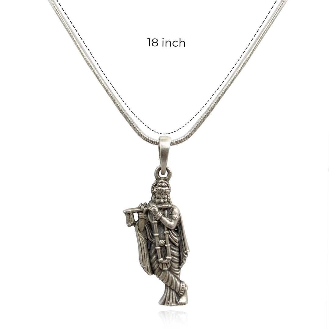 Lord Krishna Ji Pendant Necklace