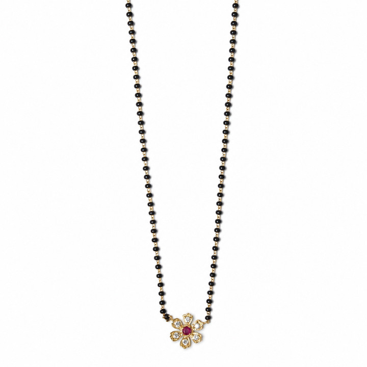 925 Silver Mangalya Blossom Mangalsutra