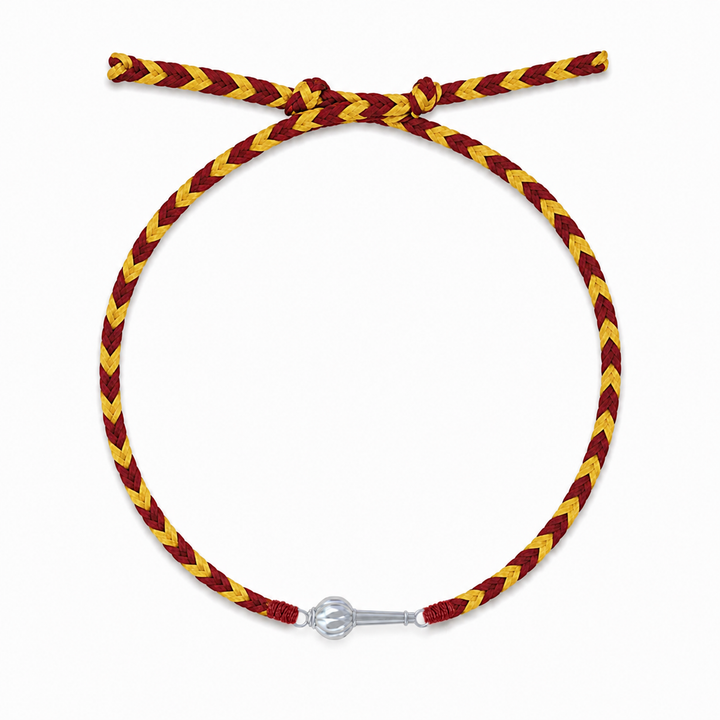 Unniyarcha 925 Pure Silver Hanuman Gada Rakhi