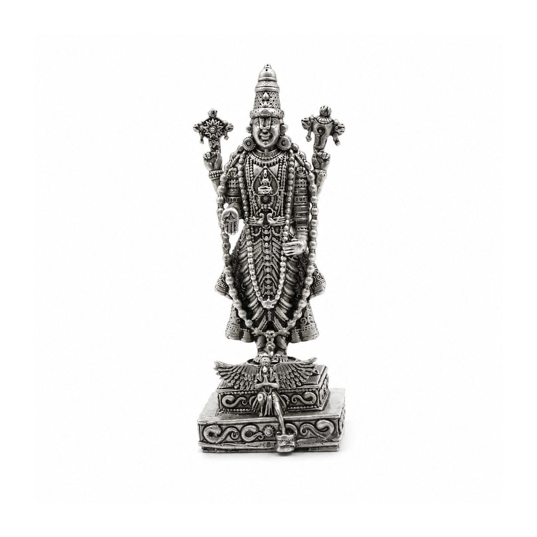 925 Silver Vishnu Narayana Idol
