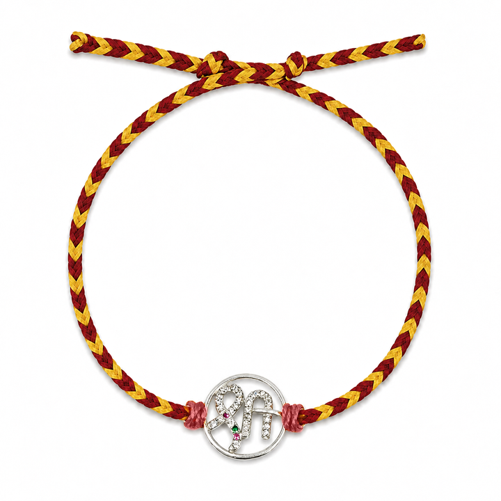 Pure 92.5 Silver Shri Rakhi with Chandan Tilak Set