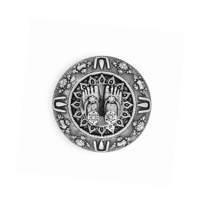925 Sterling Silver Lakshmi Charan Paduka