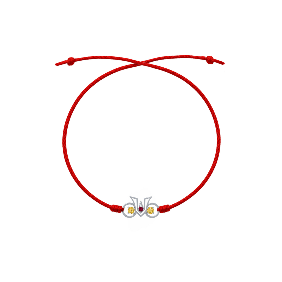 Unniyarcha 925 Pure Silver Jaggannath ji Tilak Rakhi with Chandan Tilak set