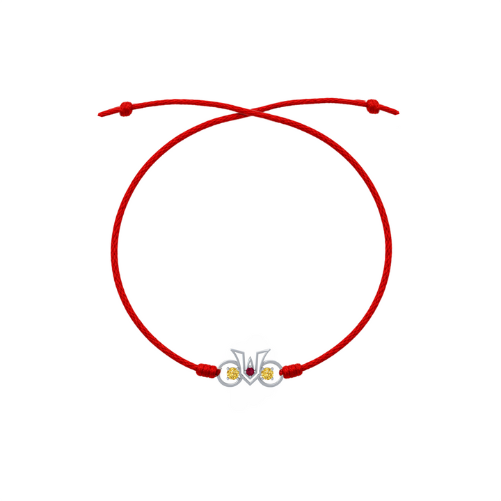 Unniyarcha 925 Pure Silver Jaggannath ji Tilak Rakhi with Chandan Tilak set