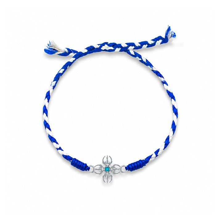 Unniyarcha 925 Pure Silver Trishul bracelet