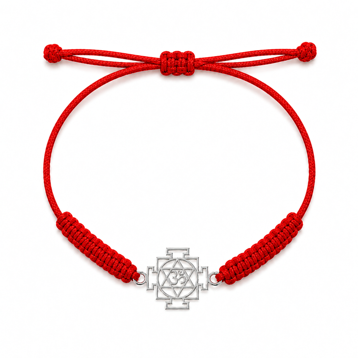 Trinity Shakti – 925 Silver Om Swastik Chakra Rakhi