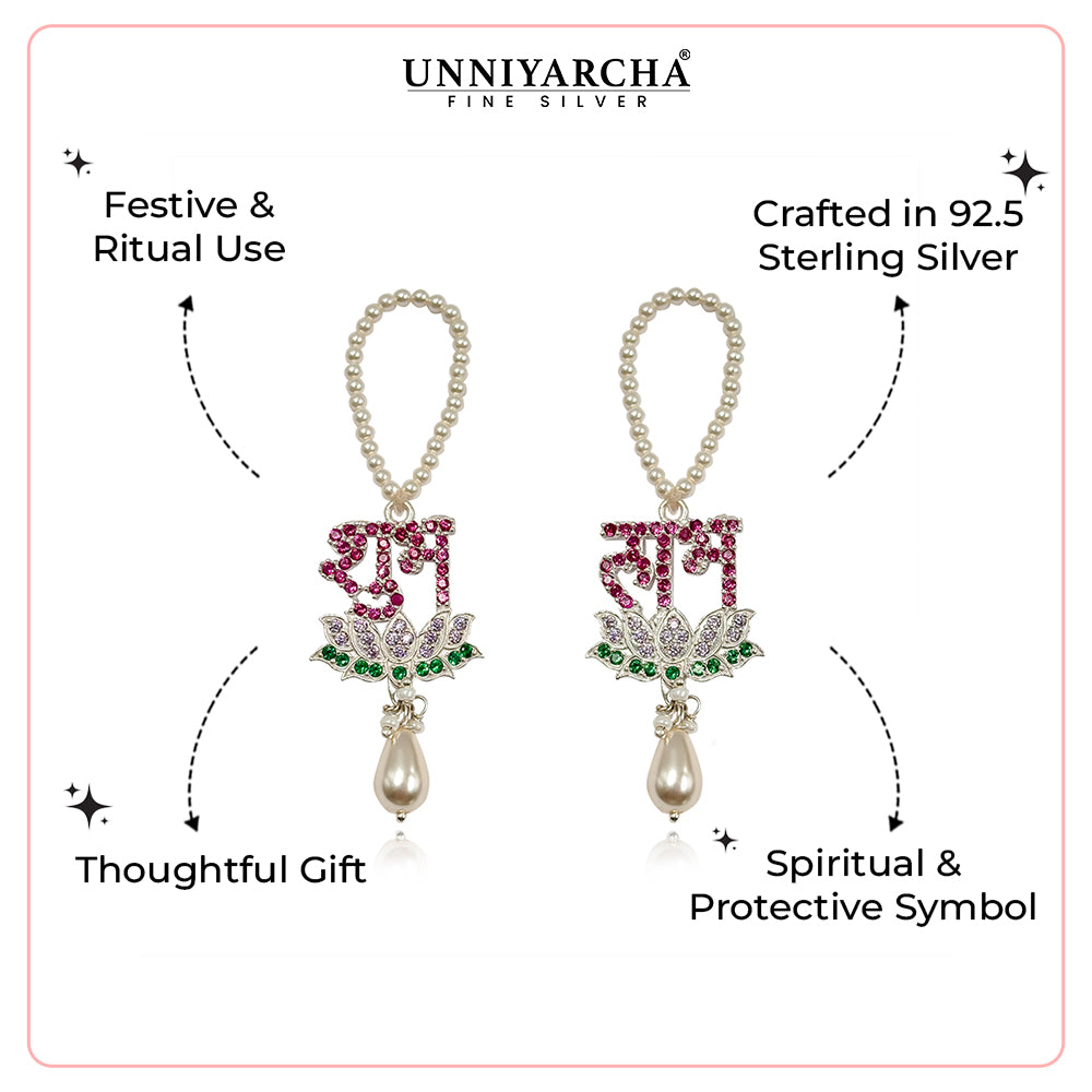 Pure 92.5 Silver Shubh Labh Hanging