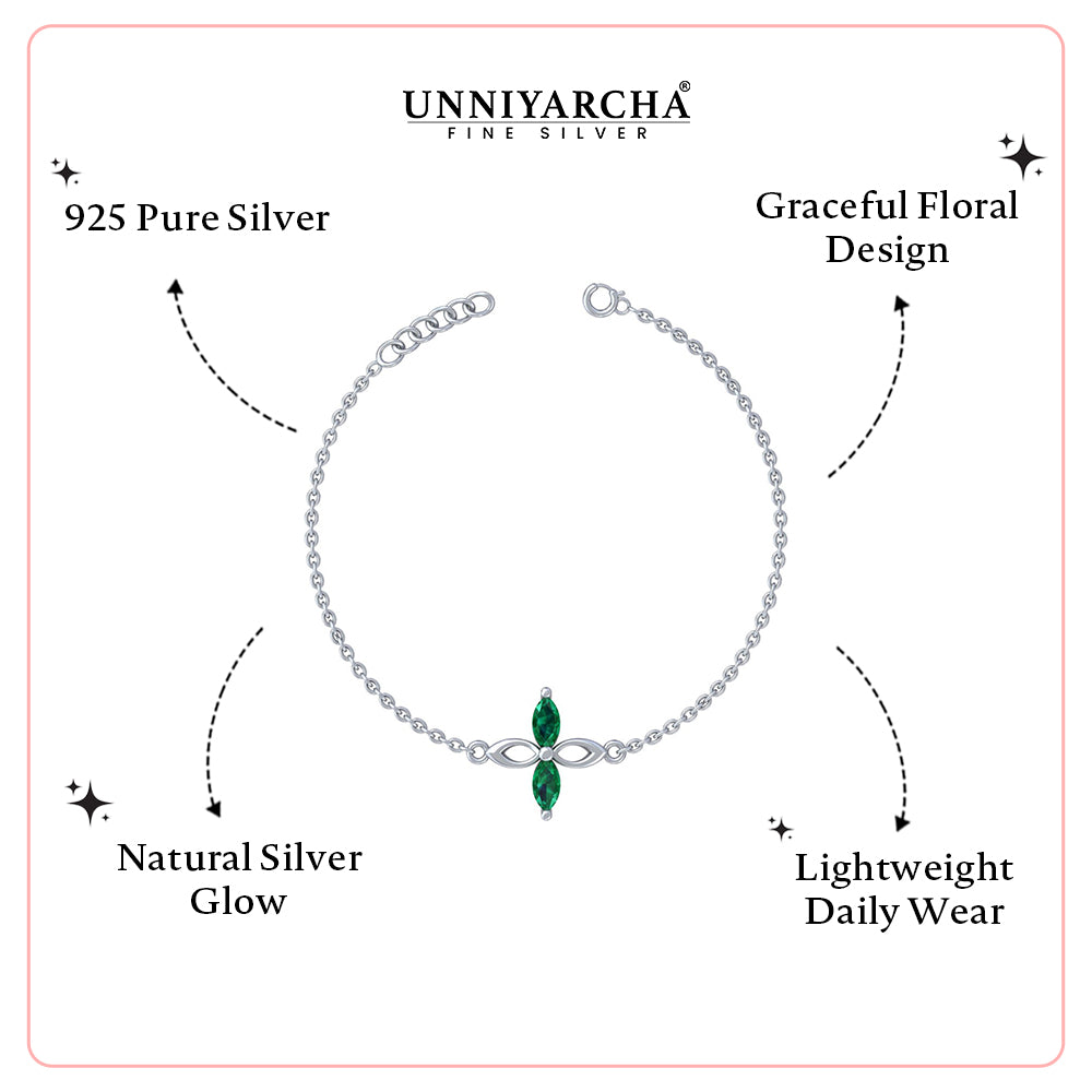 92.5 Green Bracelet
