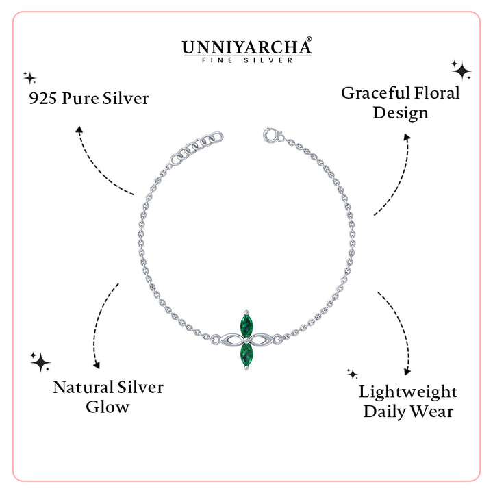 92.5 Green Bracelet
