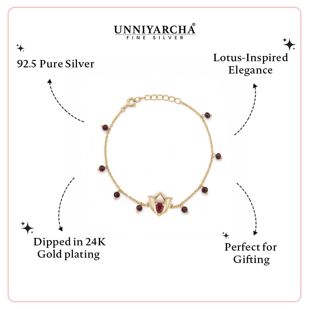 Lotus bracelet