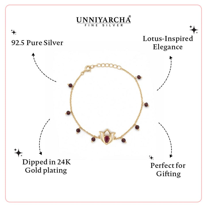Lotus bracelet