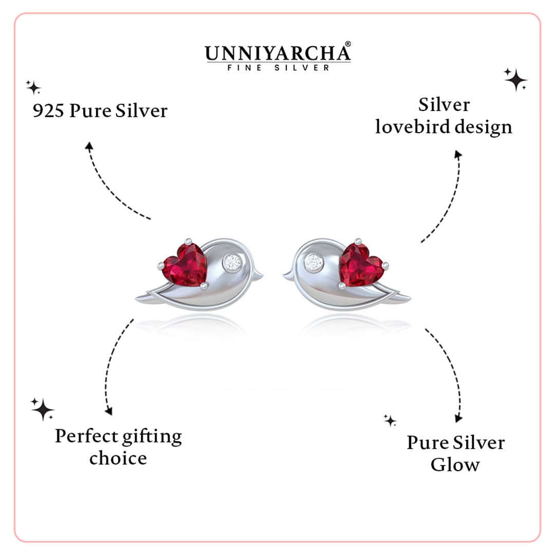 Unniyarcha 925 Pure Silver Eternal Companions Necklace