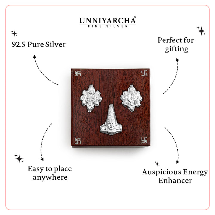 Divine Shankha Chakra Vishnu Keepsake