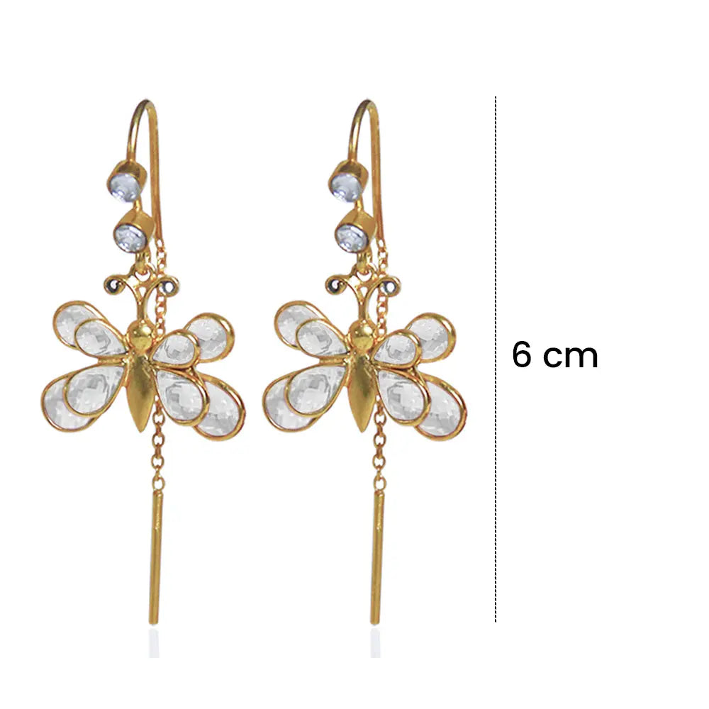 Butterfly Sui Dhaga Earrings