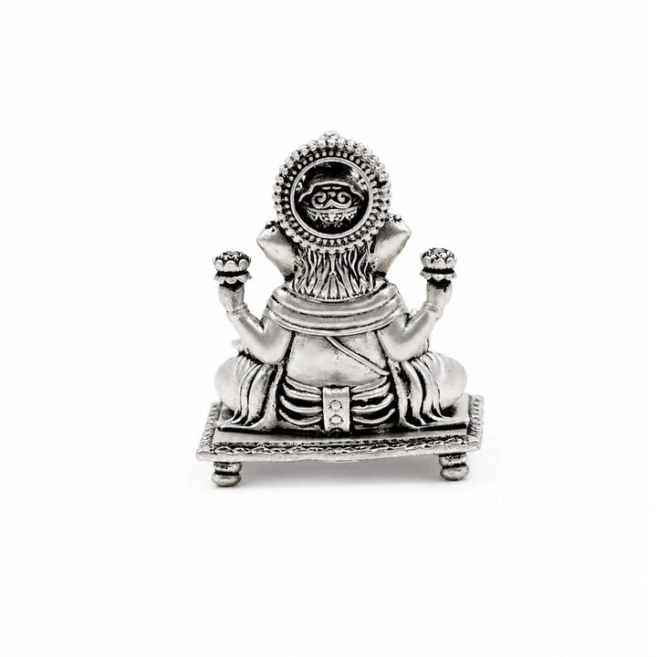 925 Silver Divine Ganesha Idol