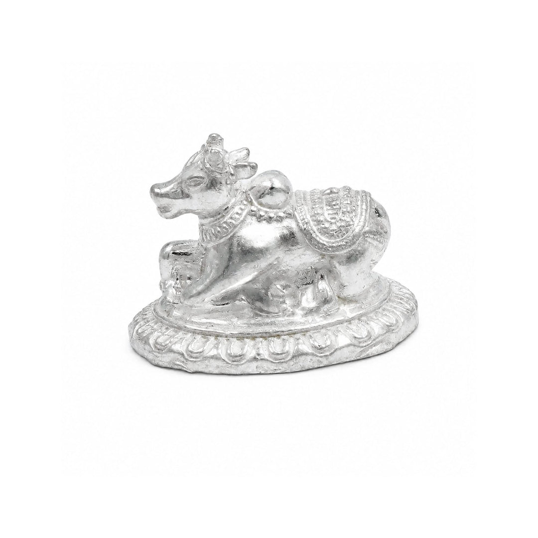 925 Sterling Silver Nandi Idol