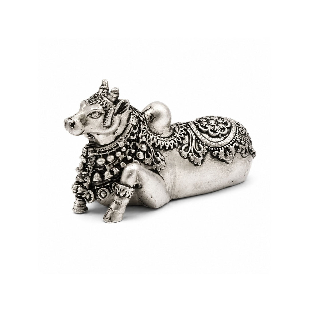 925 Sterling Silver Nandi Idol