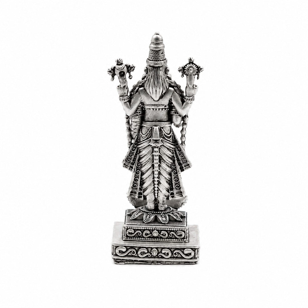 925 Silver Vishnu Narayana Idol