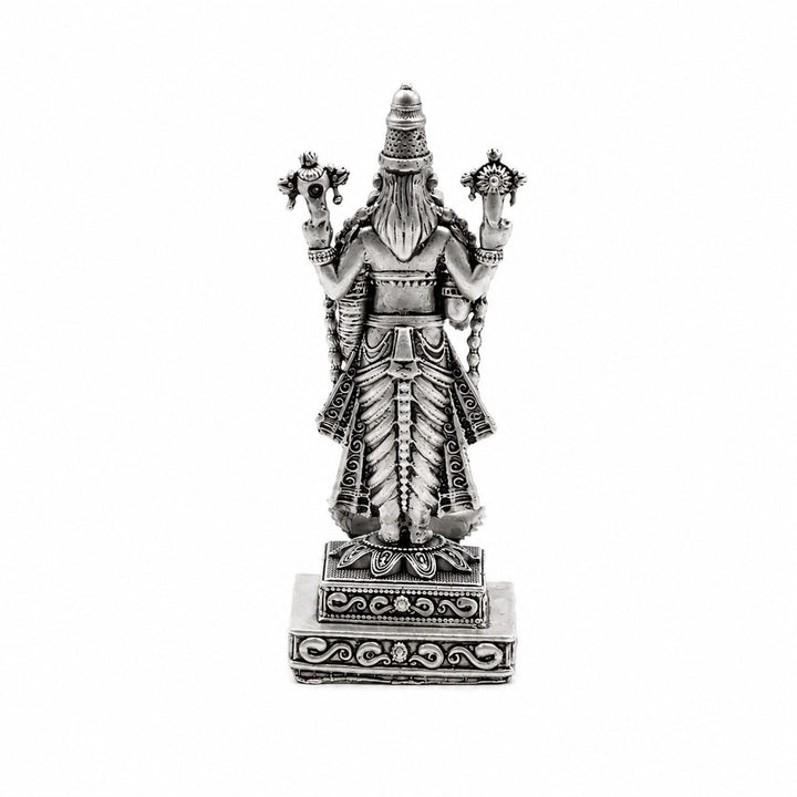 925 Silver Vishnu Narayana Idol