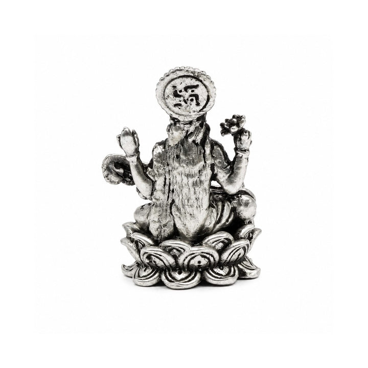 925 Sterling Silver Goddess Saraswati Idol