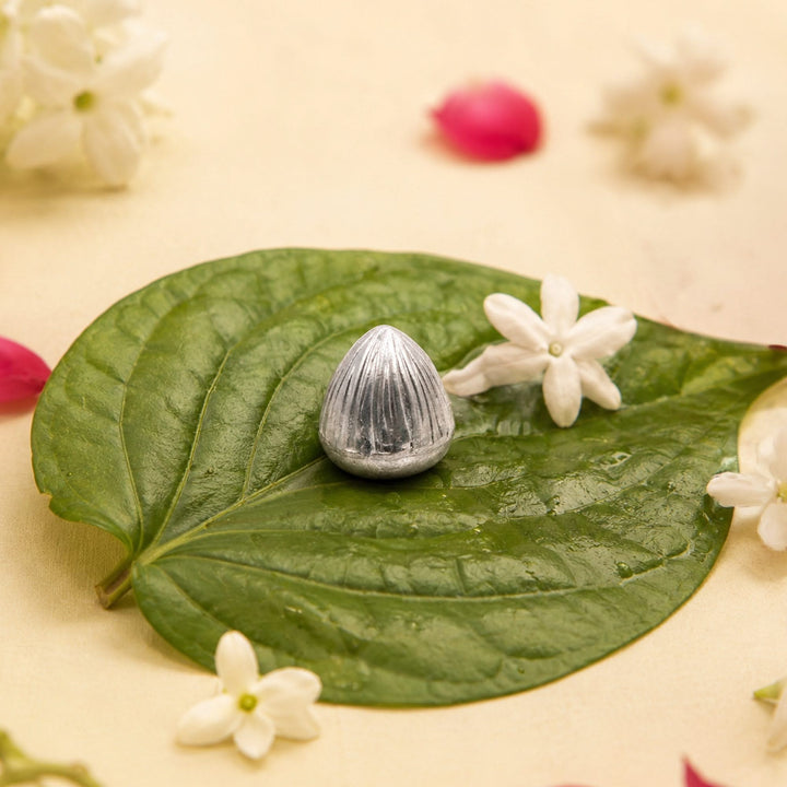 925 Sterling Silver Sacred Betel Nut (Supari)