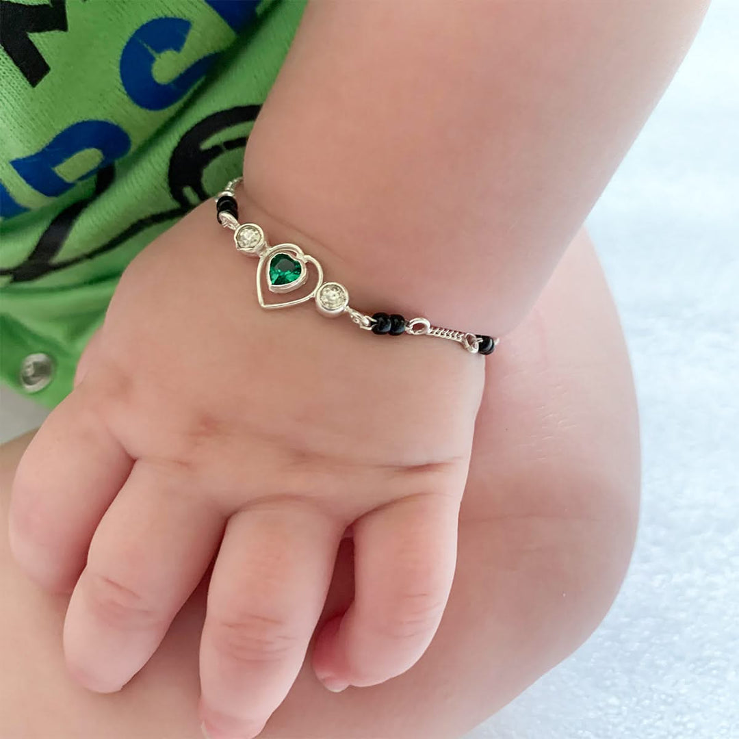 Silver 925 Baby Nazar Suraksha Bracelet – Unniyarcha