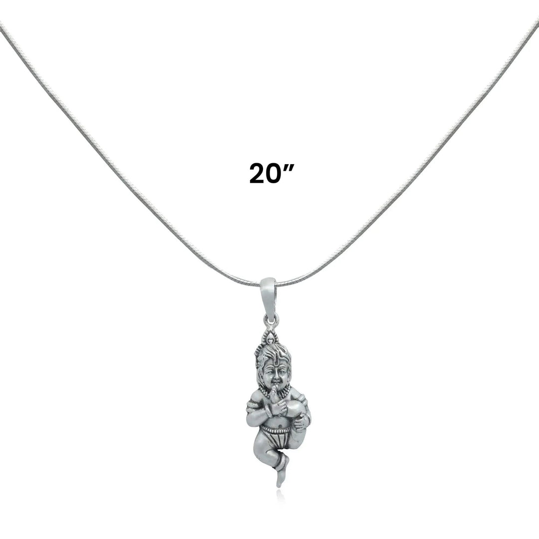 Bal Gopal Silver 92.5 Pendant