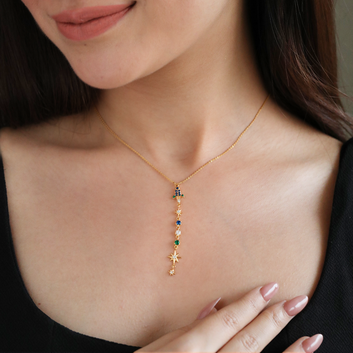 925 Silver Patakha Rocket Necklace