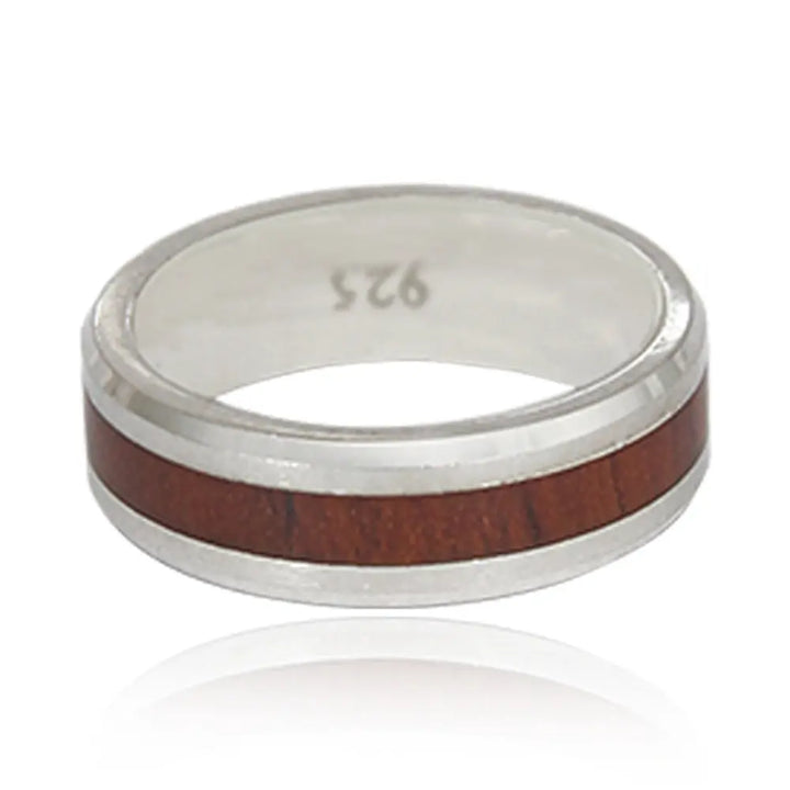 Brown Silver Band for Men
