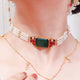 Mithu Pearl Silver 24k Gold Plated Necklace