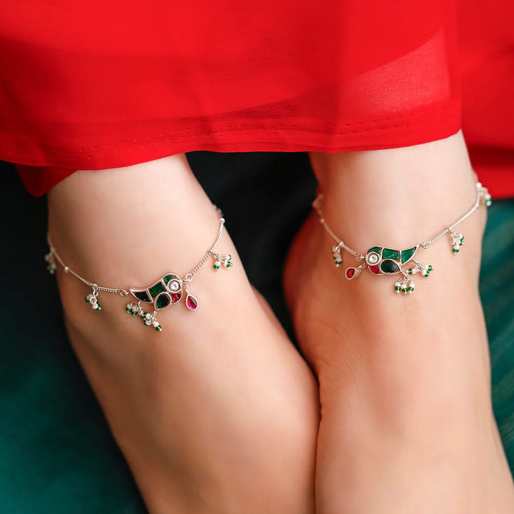 Mithu Pure 925 Silver Anklets