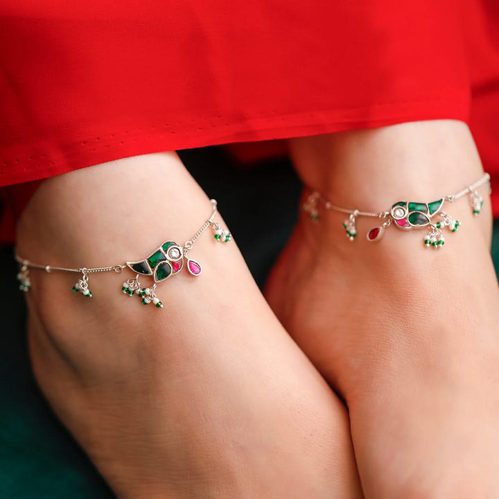 Mithu Pure 925 Silver Anklets