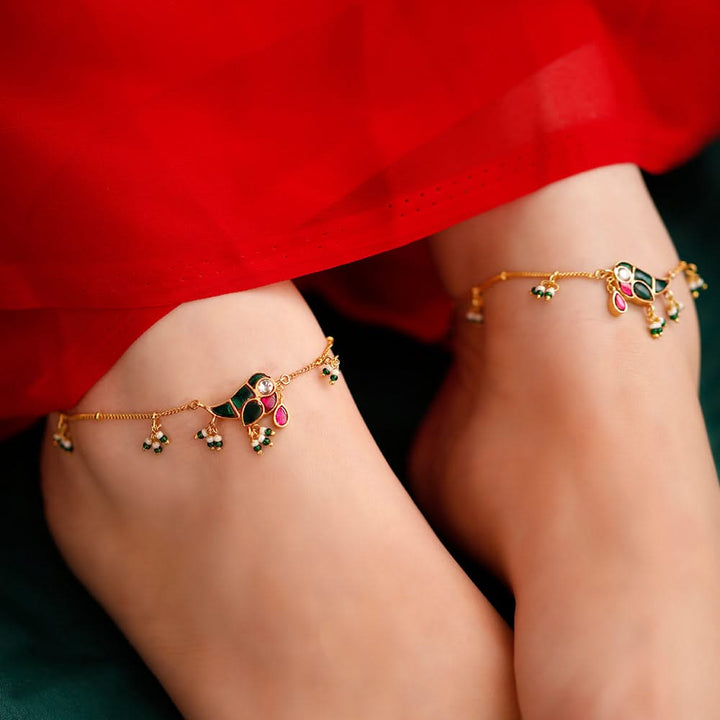 Mithu Charm Silver 925 Anklets