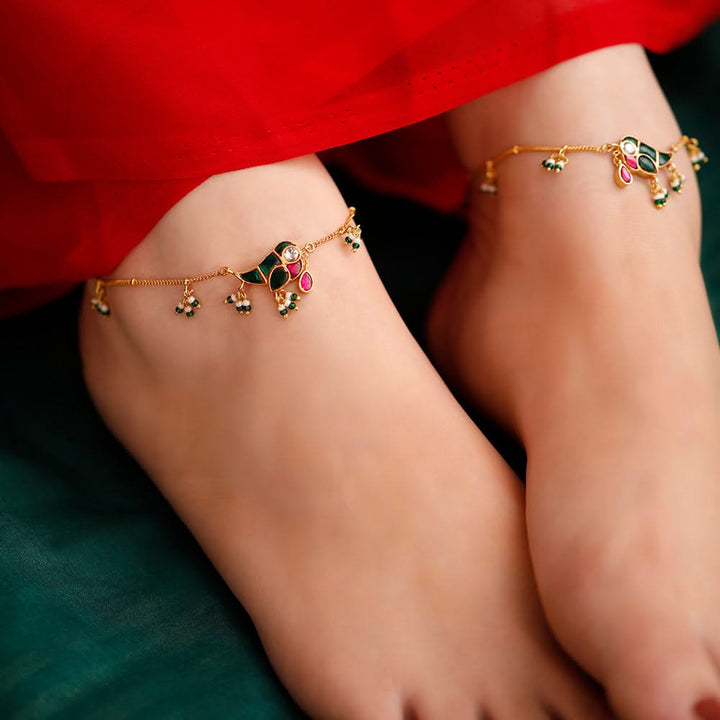 Mithu Charm Silver 925 Anklets
