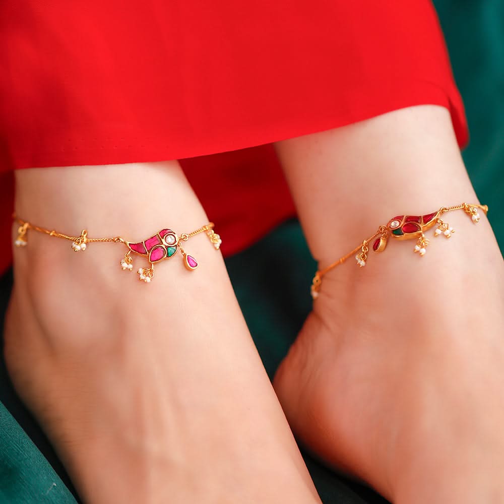 Mithu Charm Silver 925 Anklets