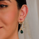 925 Pure Silver Detachable Elephant Tassel Earrings