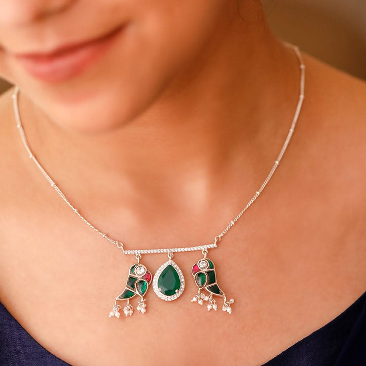 Mithu Pure 925 Silver Necklace