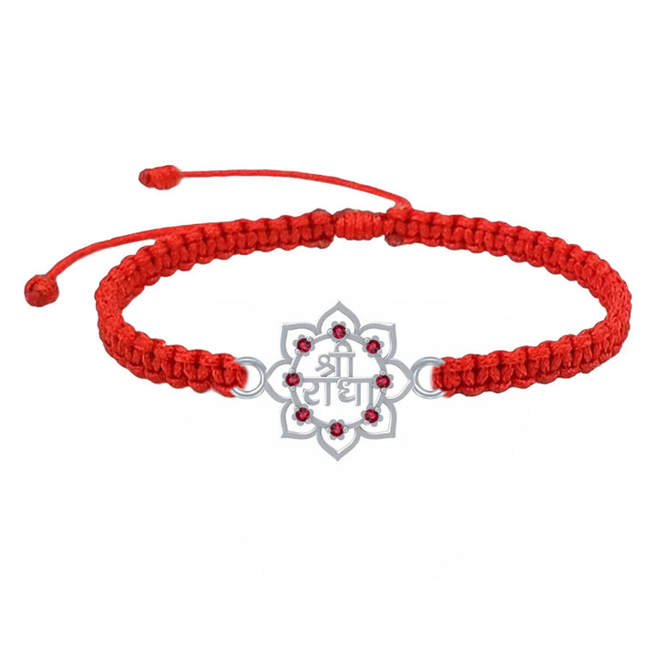 Unniyarcha 925 Pure Silver Shree Radha Bracelet