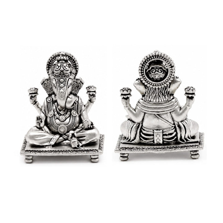 925 Silver Divine Ganesha Idol