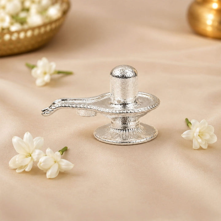 925 Sterling Silver Shivling Idol