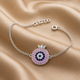925 Pure Silver Pomegranate Evil Eye Bracelet