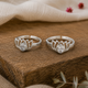 925 Sterling Silver Lotus Toe Ring