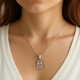 Serenity Scales 925 Sterling Silver Pendant Necklace