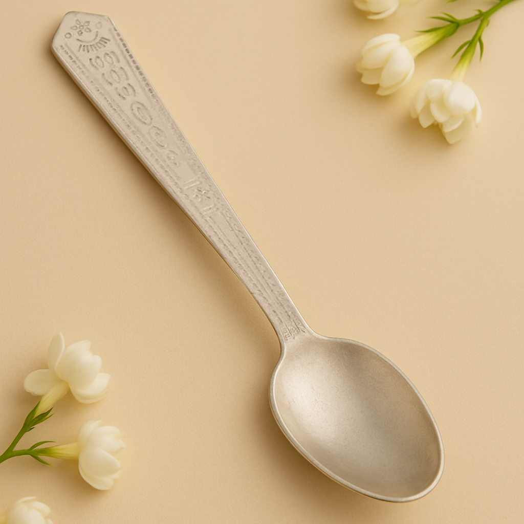 Buy Engraved Silver Spoon Online Unniyarcha – Unniyarcha