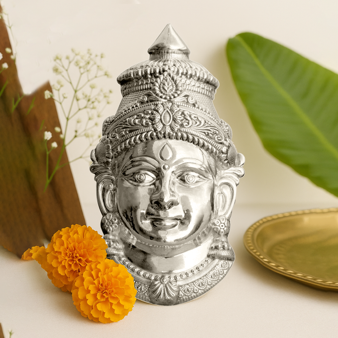 Silver Lakshmi Mukhvada (Face)