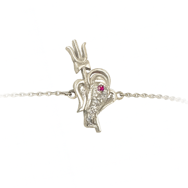 Ganpati Elegance 925 Silver Bracelet