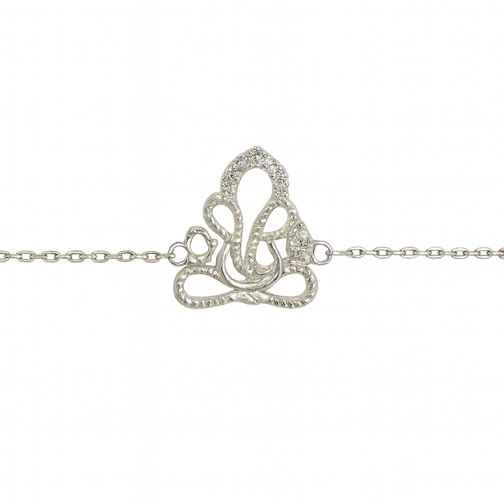 Silver Siddhi 925 Silver Ganesha Bracelet